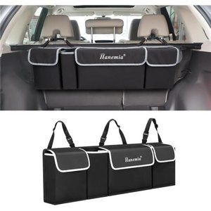 Car Trunk Organizer and Storage, Backseat Hanging Organizer for SUV, Truck, MPV